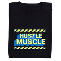 HUSTLE graphic tee back design