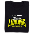 MUSCLE LOADING graphic t-shirt for men