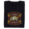 white tee featuring MOVE THE SOUL bold slogan design