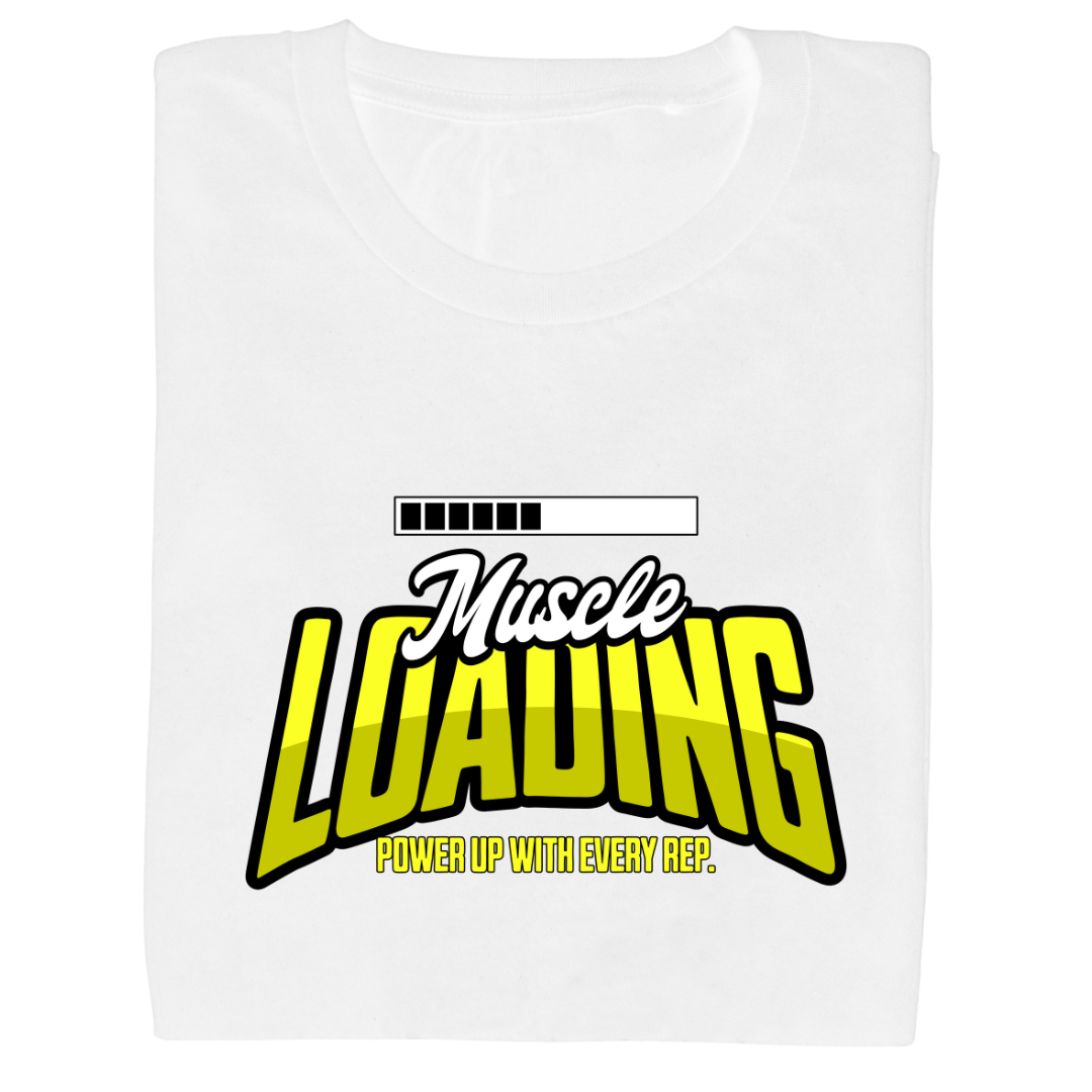 MUSCLE LOADING fitness lifestyle t-shirt